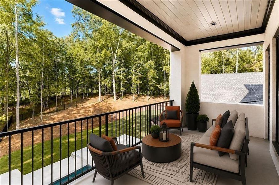 Exterior details and patio area of a home in , Alpharetta (Image 33). Exterior details and patio area of a home in , Alpharetta (Image 33).