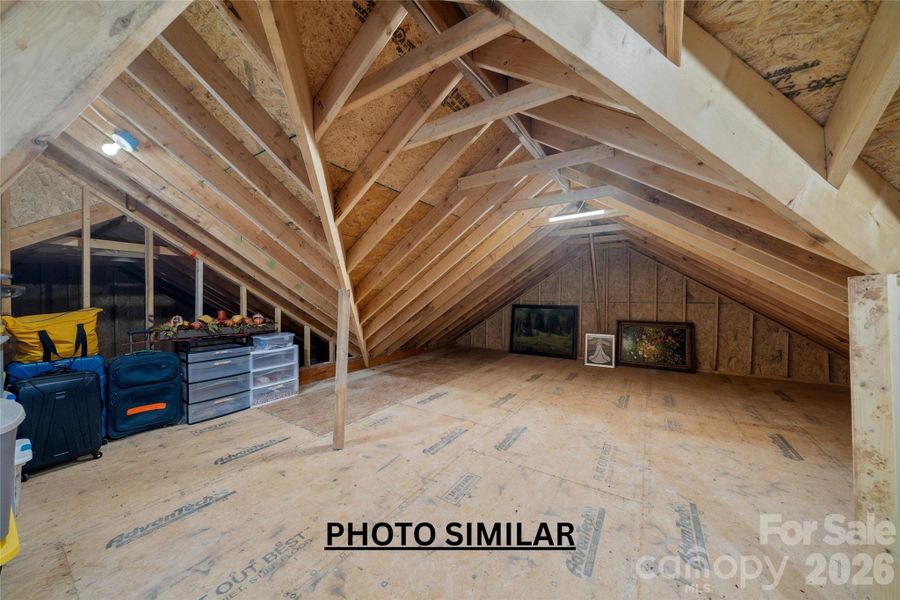 In-progress construction of a new home in , Hendersonville, NC (Image 27).