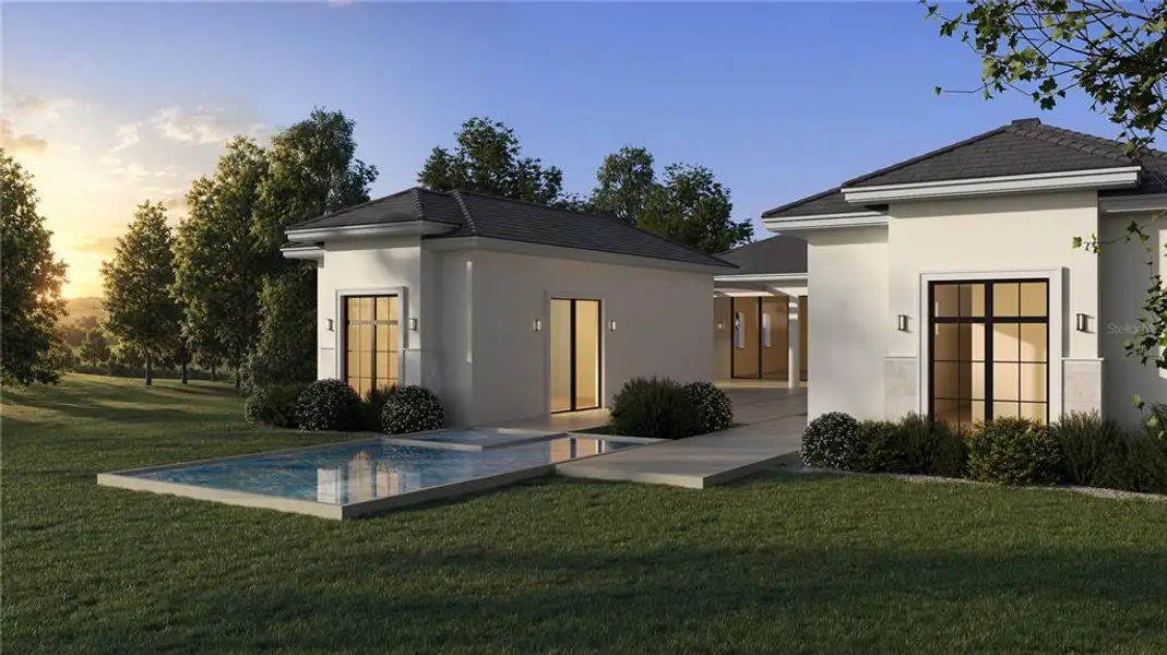 Exterior details and patio area of a home in , Montverde (Image 3).