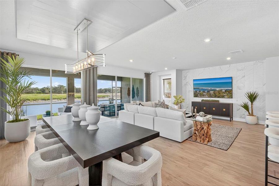 Furnished interior view inside a new home in Crosswind Ranch, Parrish (Image 16).