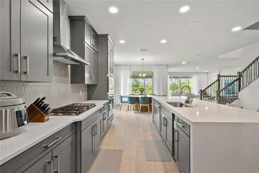 Furnished interior view inside a new home in , Winter Garden (Image 39).