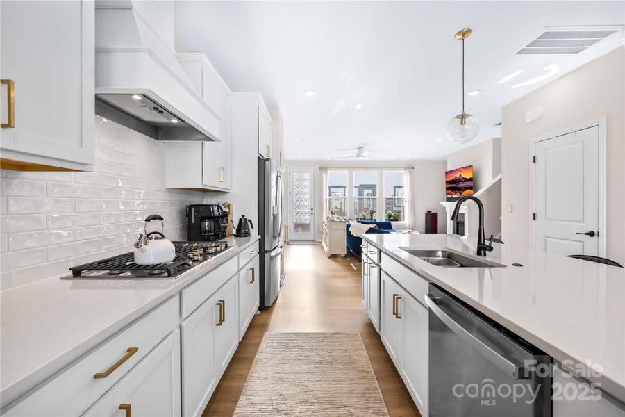 Furnished interior view inside a new home in Parkside Commons, Davidson (Image 13). Furnished interior view inside a new home in Parkside Commons, Davidson (Image 13).