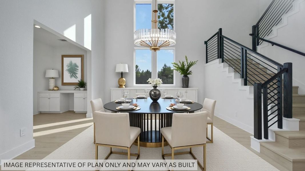 Furnished interior view inside a new home in Butlers Bend Estates, Pinehurst (Image 5).