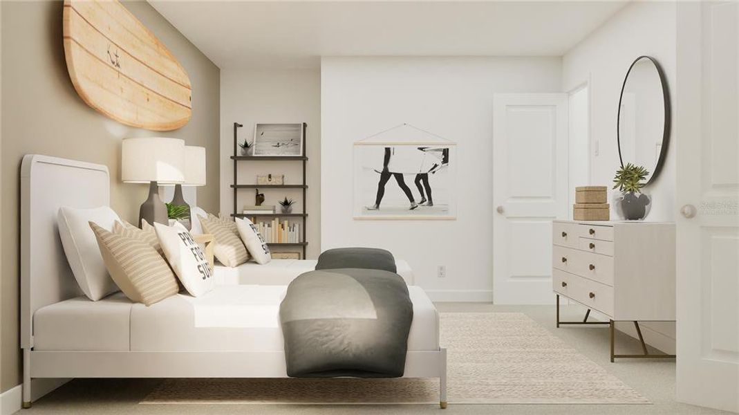 Furnished interior view inside a new home in Wellness Ridge: Eventide Collection, Clermont (Image 23).