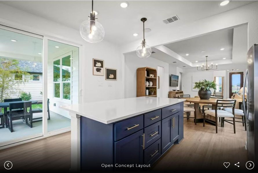 Interior photos- Photo of Del Webb model home with same floor plan, not of actual home listed.