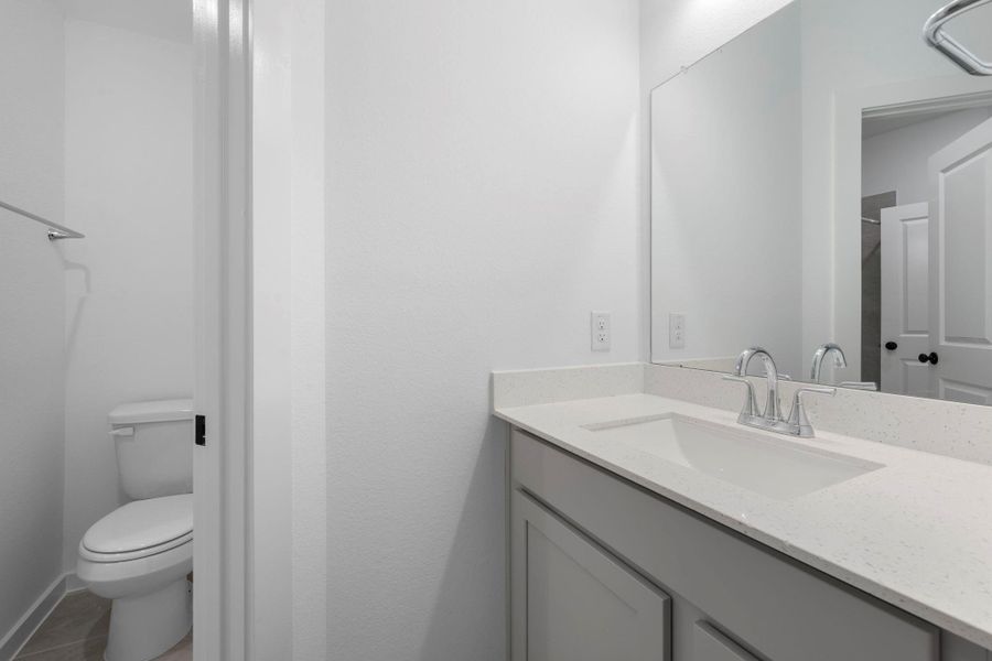 Furnished interior view inside a new home in Sienna 45', 50', Missouri City (Image 13). Furnished interior view inside a new home in Sienna 45', 50', Missouri City (Image 13).