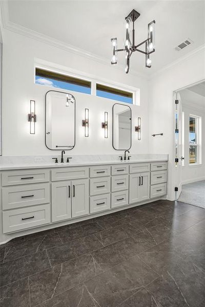 Furnished interior view inside a new home in Pecan Plantation, Granbury (Image 13).