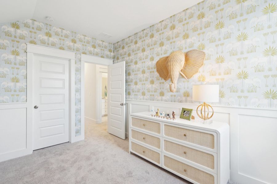 Furnished interior view inside a new home in Carnes Crossroads, Summerville (Image 40).