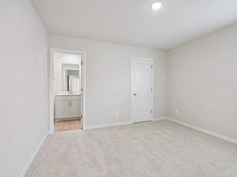 Spacious, unfurnished interior of a new home in Marshburn Landing - Signature Series, Wendell (Image 25). Spacious, unfurnished interior of a new home in Marshburn Landing - Signature Series, Wendell (Image 25).