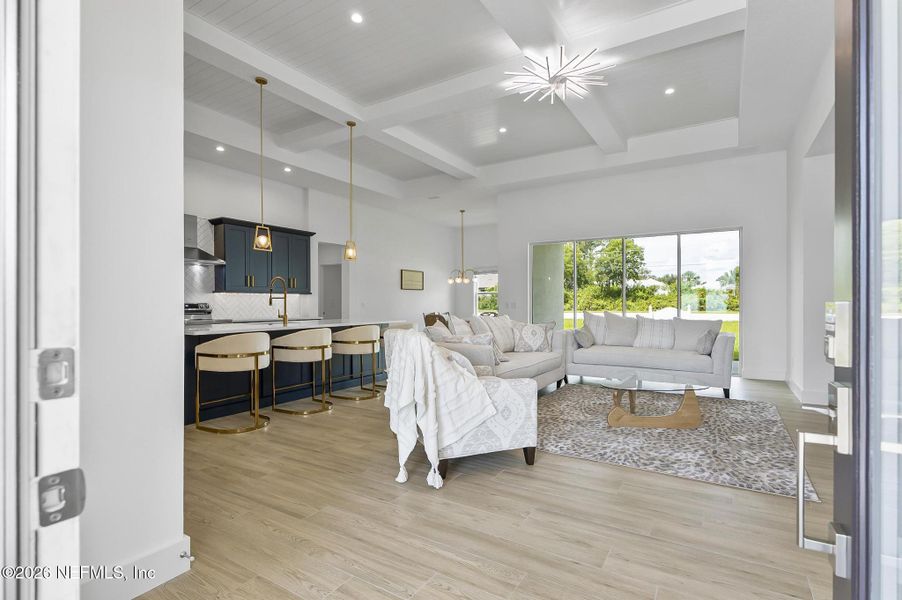 Furnished interior view inside a new home in , Palm Coast (Image 13).