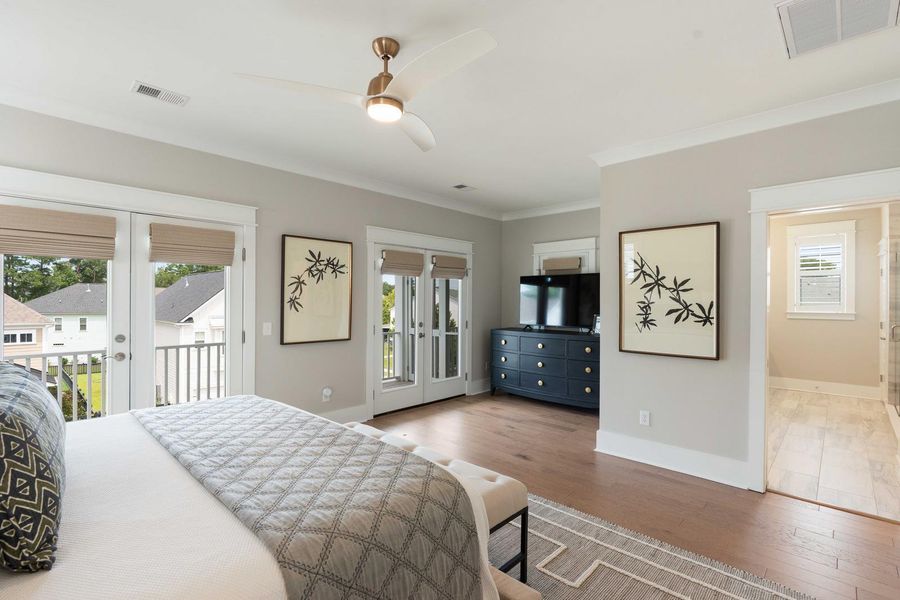 Furnished interior view inside a new home in , Mount Pleasant (Image 6).