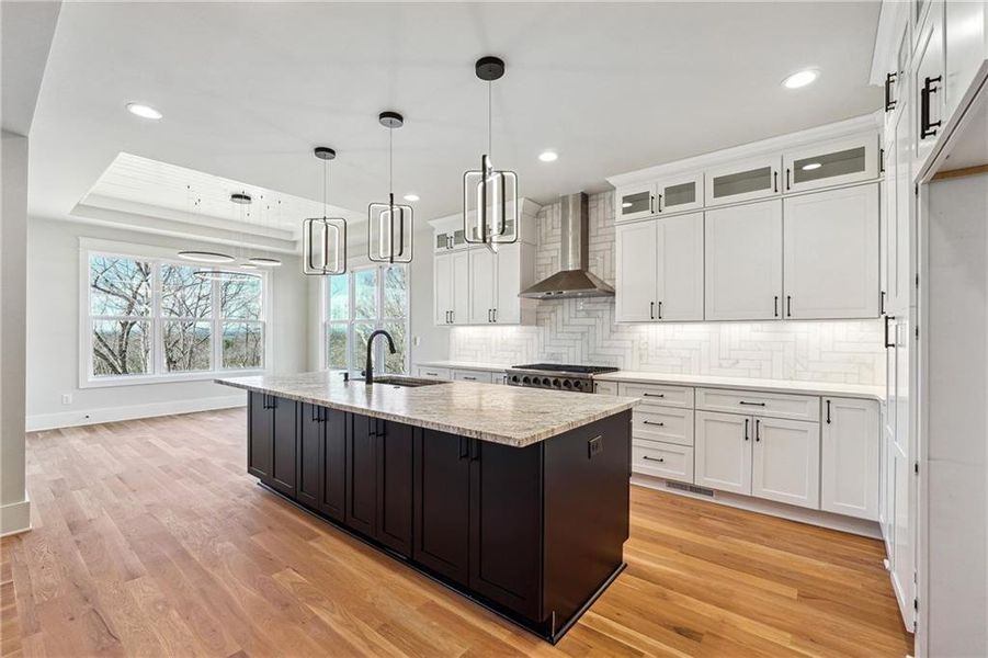 Furnished interior view inside a new home in , Dawsonville (Image 10).