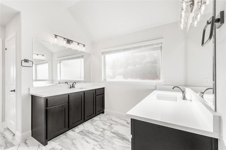 Furnished interior view inside a new home in Villages of Walnut Grove, Midlothian (Image 6).