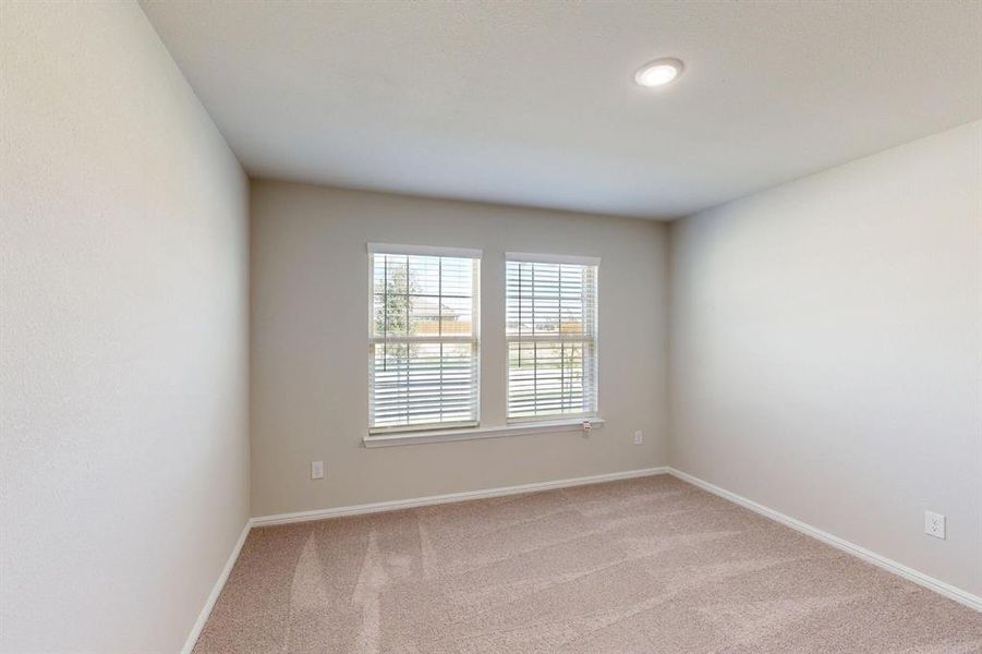 Spacious, unfurnished interior of a new home in Meadow Park, Denton (Image 33). Spacious, unfurnished interior of a new home in Meadow Park, Denton (Image 33).