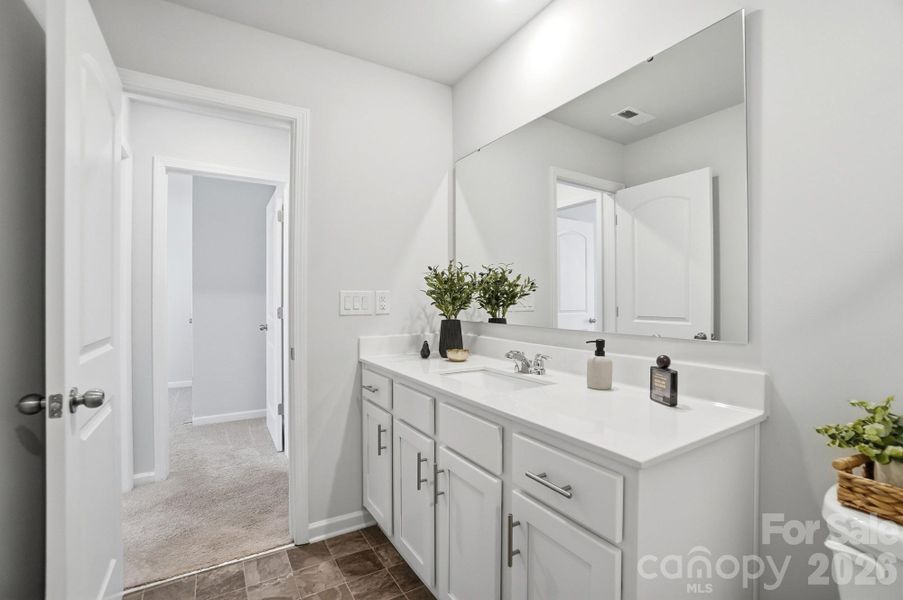 Furnished interior view inside a new home in , Monroe (Image 31).