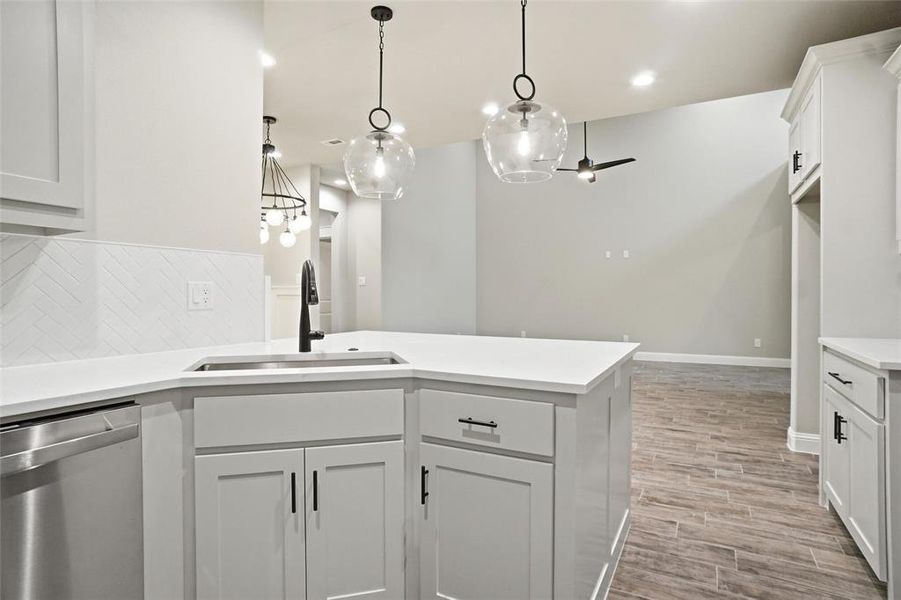 Furnished interior view inside a new home in , Weatherford (Image 5). Furnished interior view inside a new home in , Weatherford (Image 5).