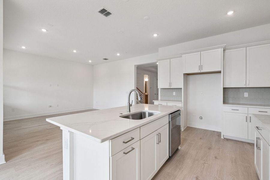Furnished interior view inside a new home in Northlake at Ovation, Winter Garden (Image 9).