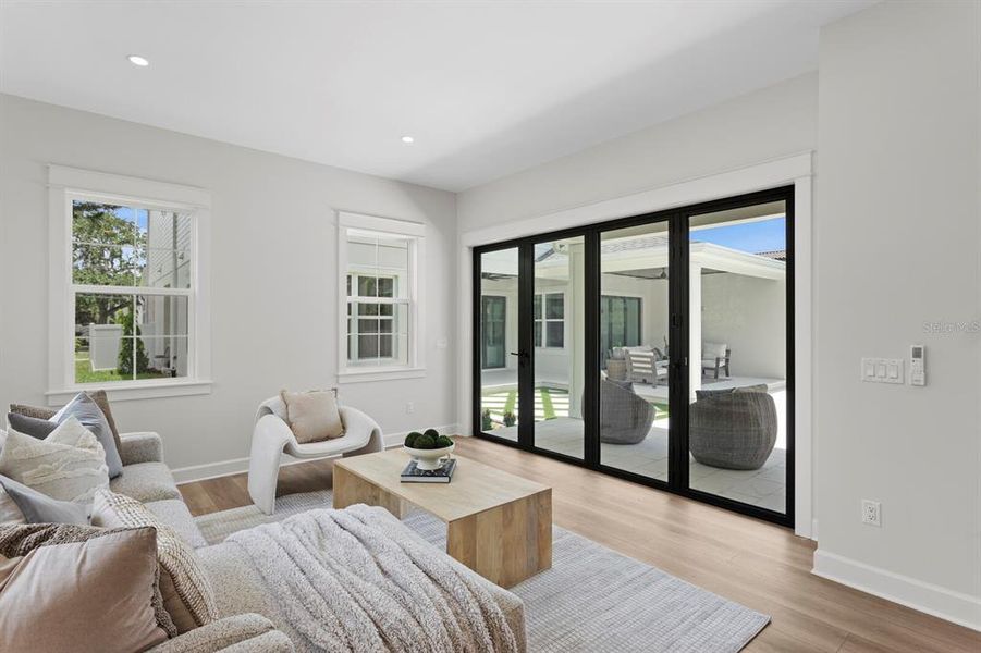 Furnished interior view inside a new home in , Tampa (Image 13).