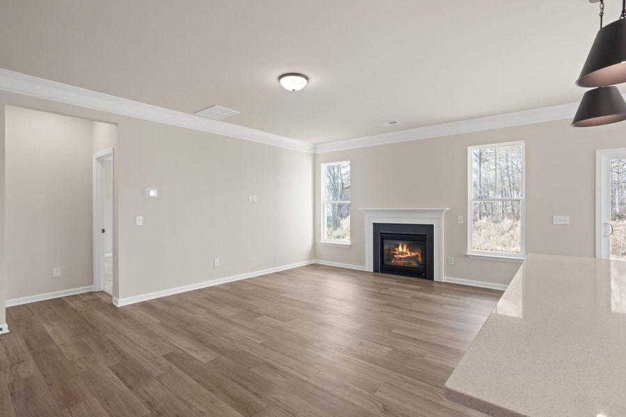 Spacious, unfurnished interior of a new home in Greenrich Mill, Simpsonville (Image 19).
