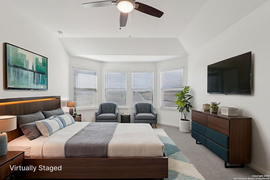 Furnished interior view inside a new home in , San Antonio (Image 6). Furnished interior view inside a new home in , San Antonio (Image 6).