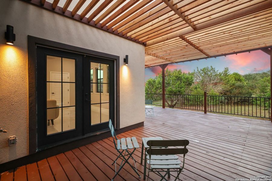 Front exterior of a new home in , Spring Branch, TX, highlighting curb appeal (Image 25).