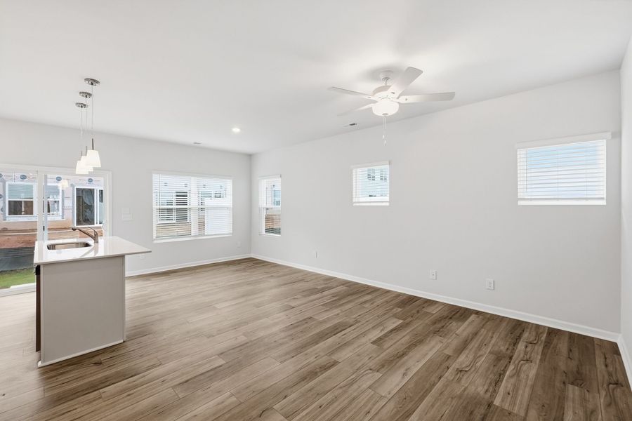Spacious, unfurnished interior of a new home in Nichols Landing, Charlotte (Image 12). Spacious, unfurnished interior of a new home in Nichols Landing, Charlotte (Image 12).