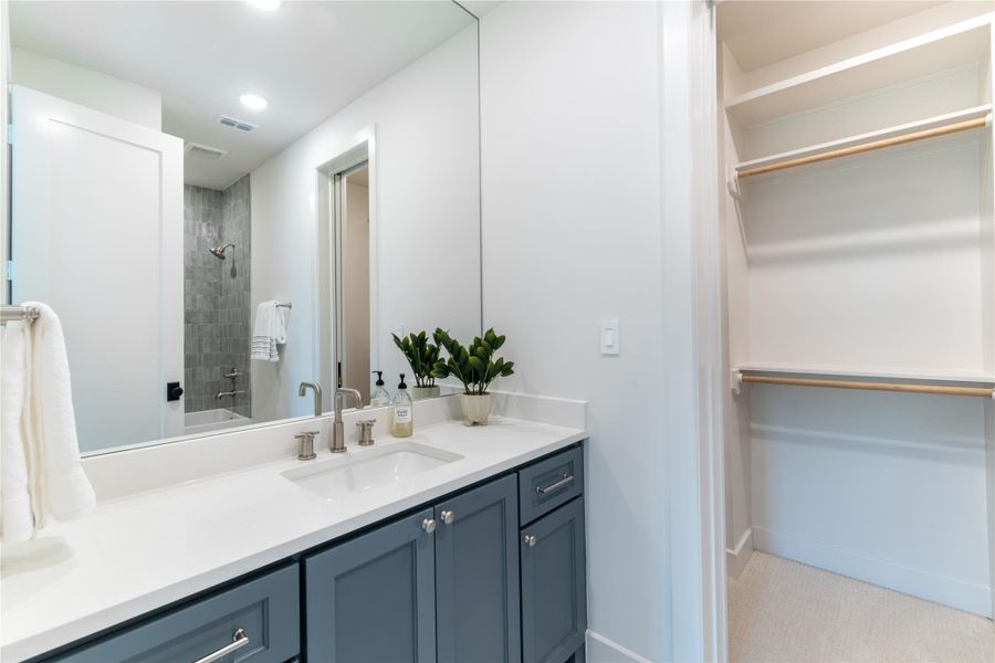 Furnished interior view inside a new home in , Spring (Image 15). Furnished interior view inside a new home in , Spring (Image 15).