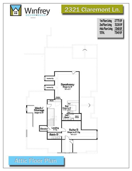 2D floor plan layout of this home in , Houston, TX (Image 8).