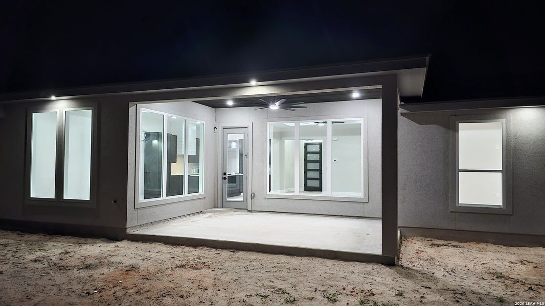 Exterior details and patio area of a home in , La Vernia (Image 26).
