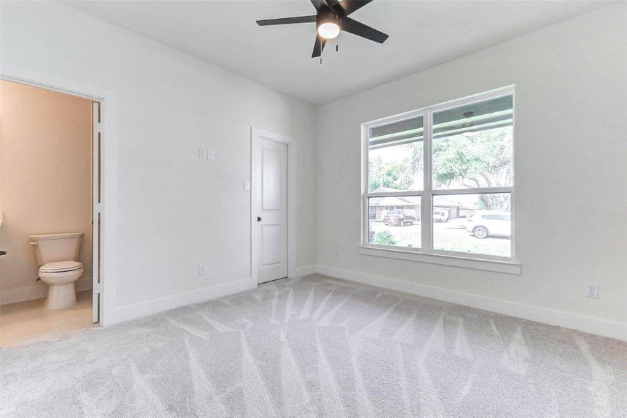Other View of 2nd bedroom with entry to Jack-and-Jill bath. Other View of 2nd bedroom with entry to Jack-and-Jill bath.