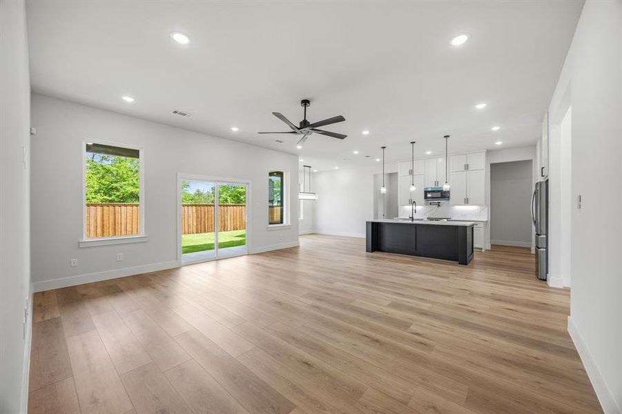 Spacious, unfurnished interior of a new home in , Tool (Image 12). Spacious, unfurnished interior of a new home in , Tool (Image 12).