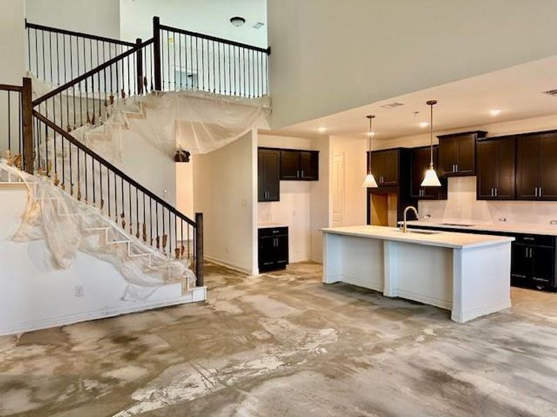 actual progress of your home.