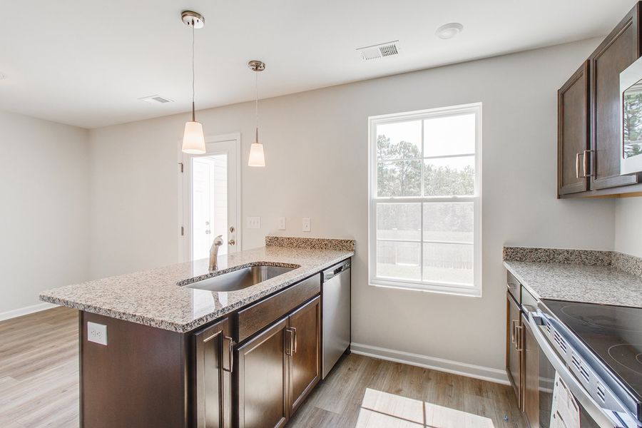 Furnished interior view inside a new home in Astoria, Columbia (Image 7).