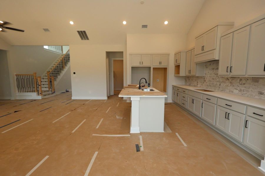 In-progress construction of a new home in Clopton Farms, Montgomery, TX (Image 6). In-progress construction of a new home in Clopton Farms, Montgomery, TX (Image 6).