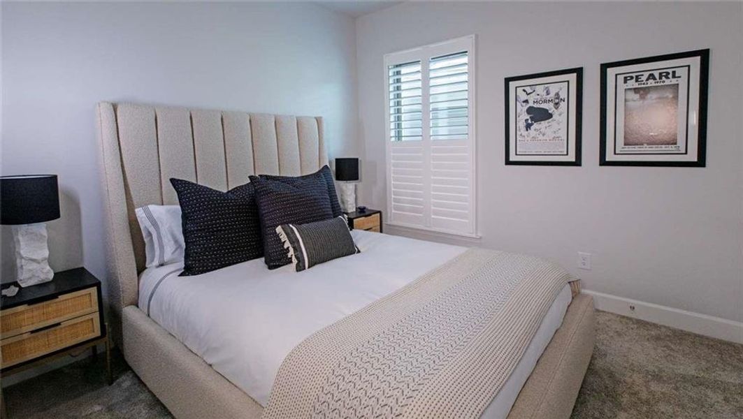 Furnished interior view inside a new home in , Hoschton (Image 10).