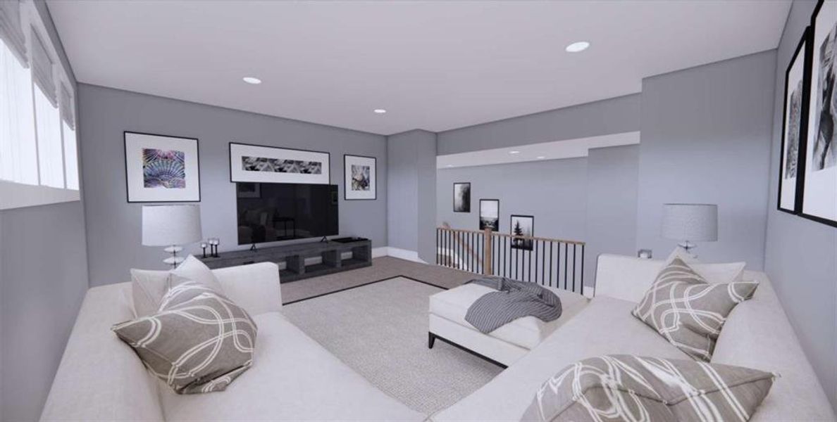 Furnished interior view inside a new home in , Carrollton (Image 26).