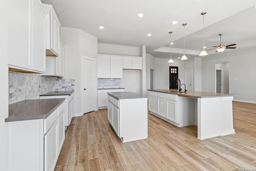 Furnished interior view inside a new home in Lonesome Dove, San Antonio (Image 10).