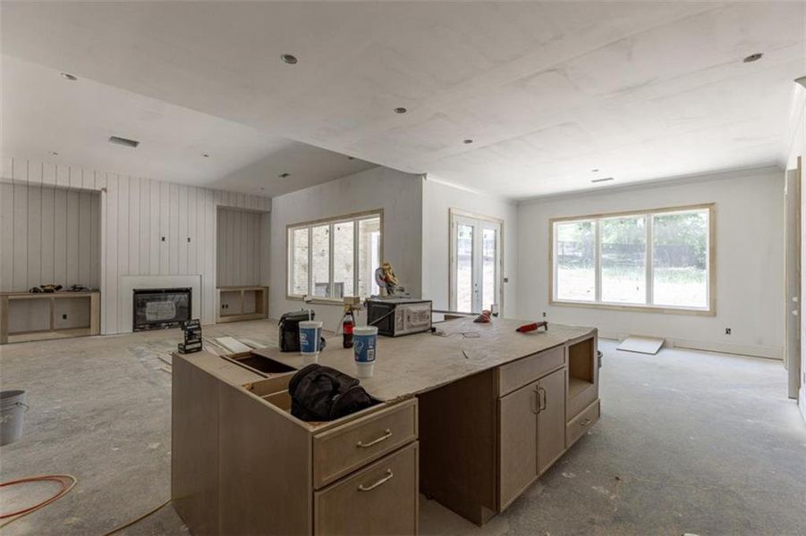 In-progress construction of a new home in , Buford, GA (Image 43).