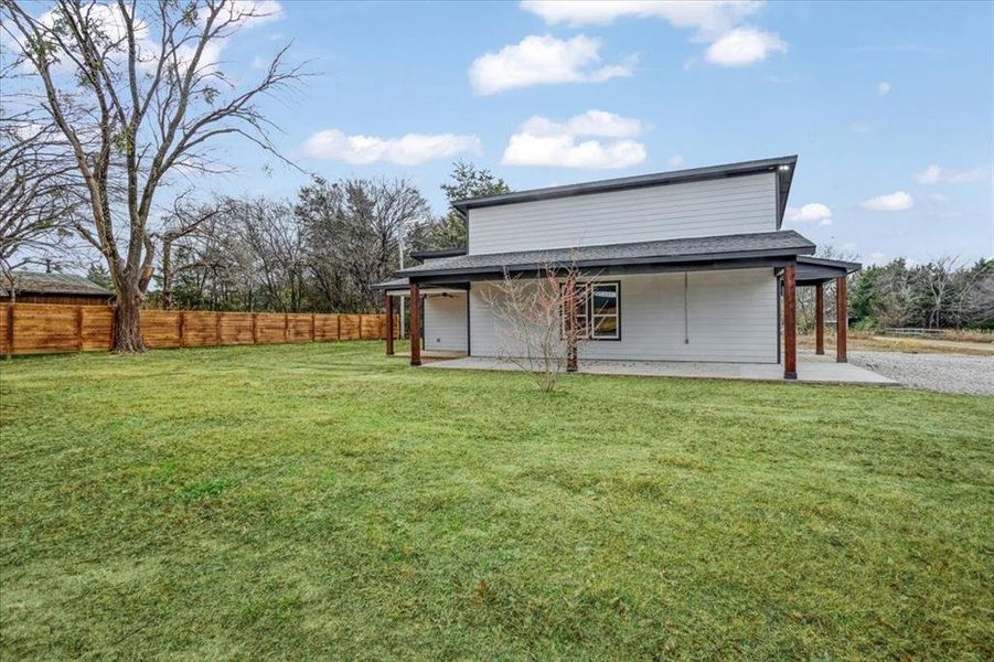 Exterior details and patio area of a home in , Gordonville (Image 18). Exterior details and patio area of a home in , Gordonville (Image 18).