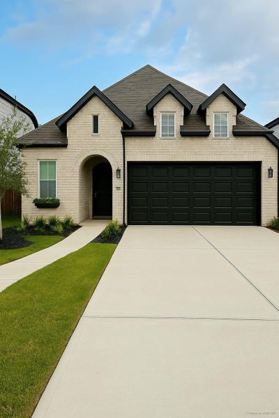 Beautiful curb appeal with charming covered entry and landscaped front yard Beautiful curb appeal with charming covered entry and landscaped front yard