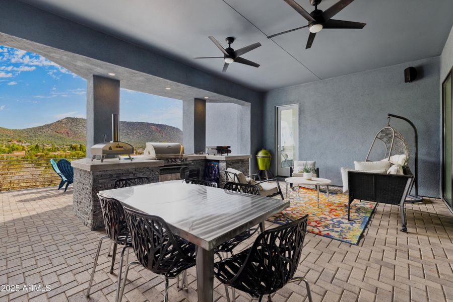 Weather proof outdoor entertaining!