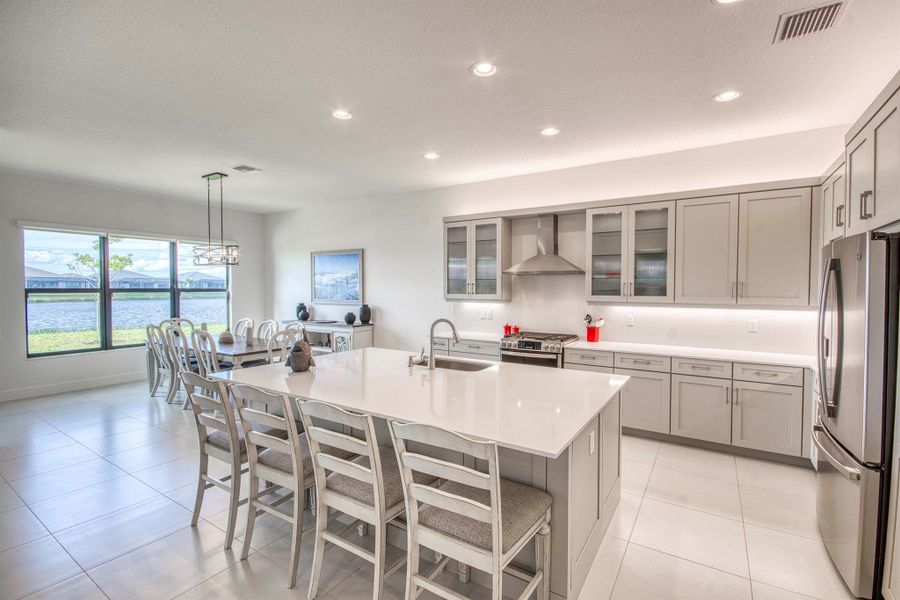 Furnished interior view inside a new home in , Port St. Lucie (Image 5).