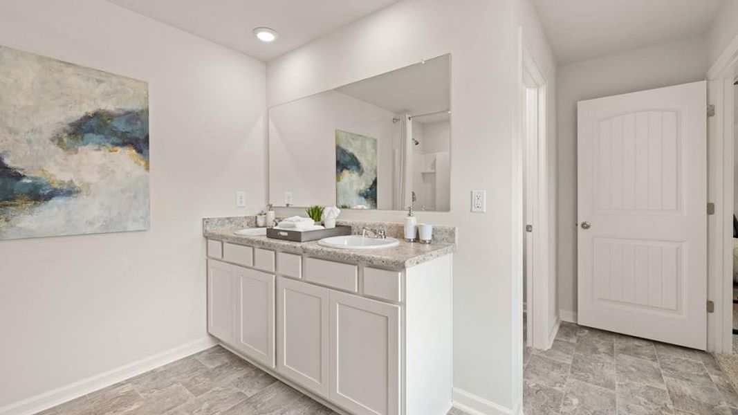 Furnished interior view inside a new home in Sheffield Highlands, Dallas (Image 5).