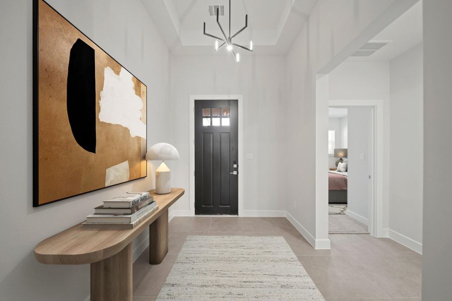 Welcoming foyer (*Photo not of actual home and used for illustration purposes only.)