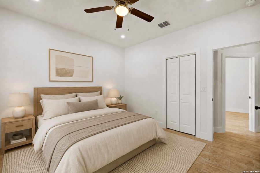 Furnished interior view inside a new home in , San Antonio (Image 12). Furnished interior view inside a new home in , San Antonio (Image 12).