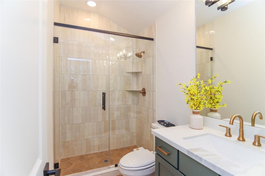 Furnished interior view inside a new home in , Cypress (Image 40). Furnished interior view inside a new home in , Cypress (Image 40).