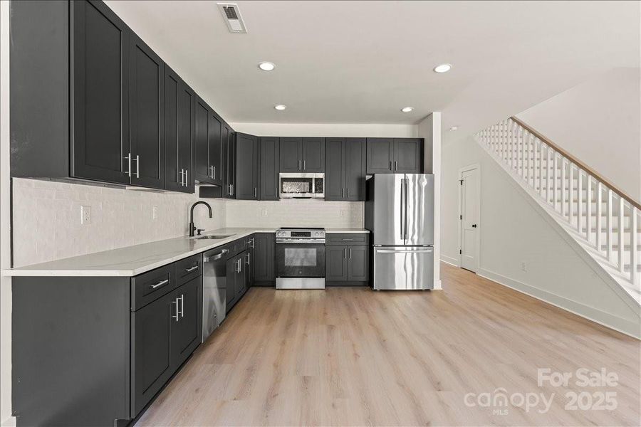 Furnished interior view inside a new home in , Charlotte (Image 5).