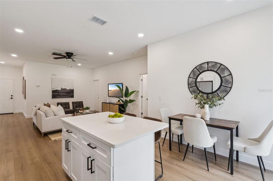 Furnished interior view inside a new home in , Sanford (Image 6).