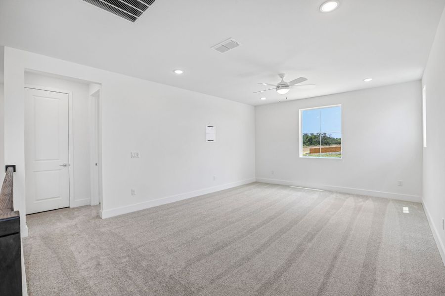 Spacious, unfurnished interior of a new home in Freedom at Anthem, Kyle (Image 22). Spacious, unfurnished interior of a new home in Freedom at Anthem, Kyle (Image 22).