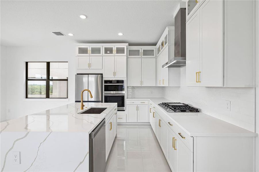 Furnished interior view inside a new home in , Montverde (Image 16).